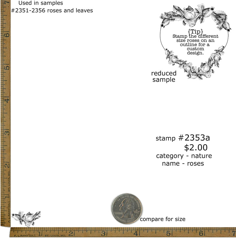 #2353a - Roses - Nature